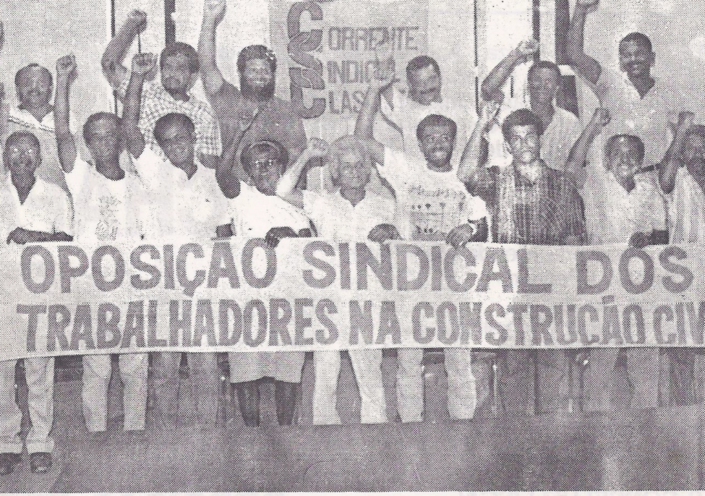 Primeira Diretoria logo após a "Revolta dos Peões" em 1990 com Washington José de Souza na presidencia.