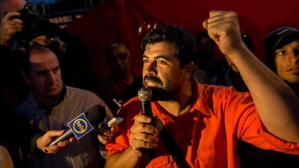 Nesta terça-feira, 04/02, o senador uruguaio, Oscar Andrade, participa de ato no SINTRACOM-BA