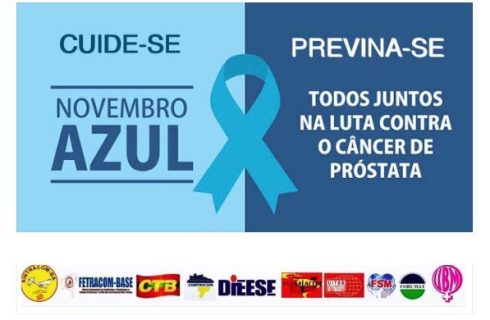 Novembro Azul: campanha de prevenção e combate ao câncer de próstata