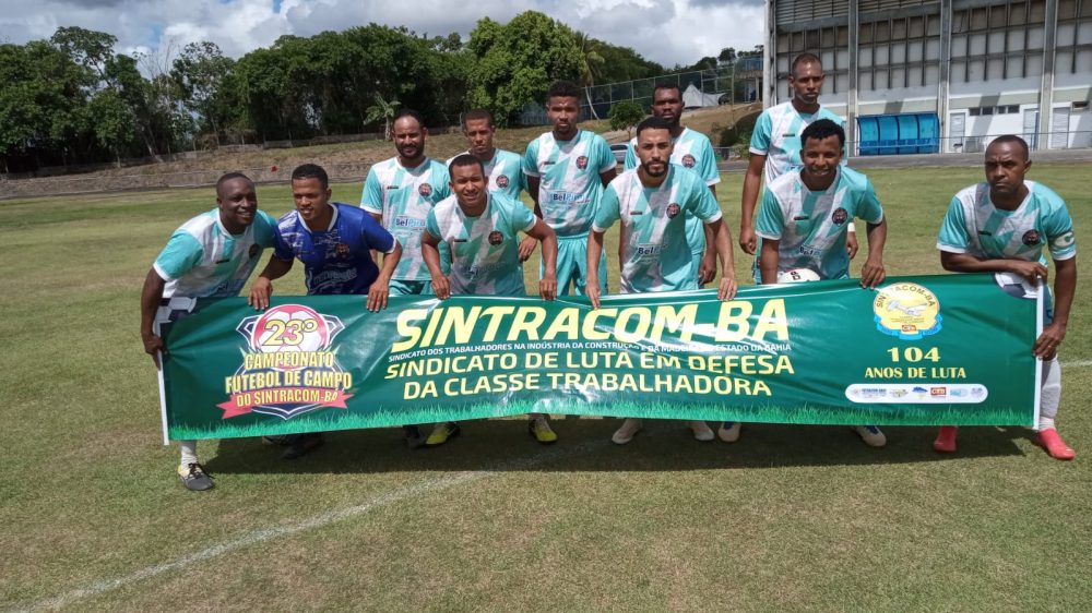 A bola rolou na abertura do 23º Campeonato de Futebol de Campo do SINTRACOM-BA 2023