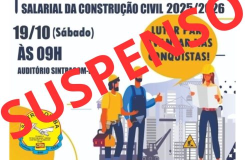 SUSPENSO Seminário de Planejamento