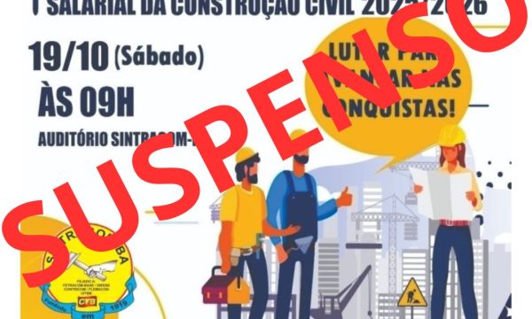 SUSPENSO Seminário de Planejamento