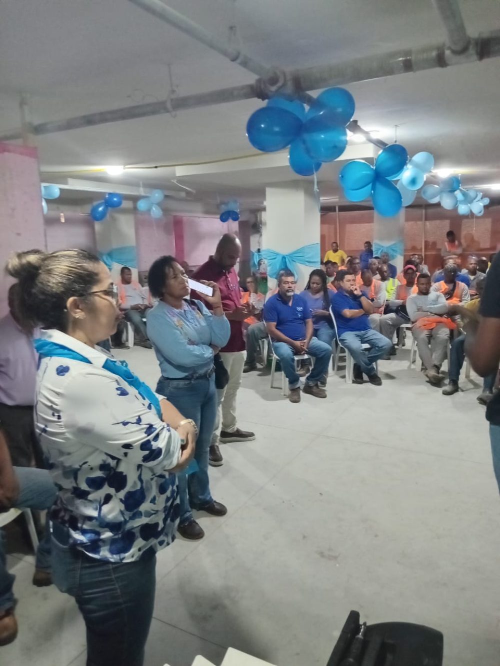 Novembro Azul: Confira a atividade realizada hoje, 25/11, no canteiro da Santa Helena