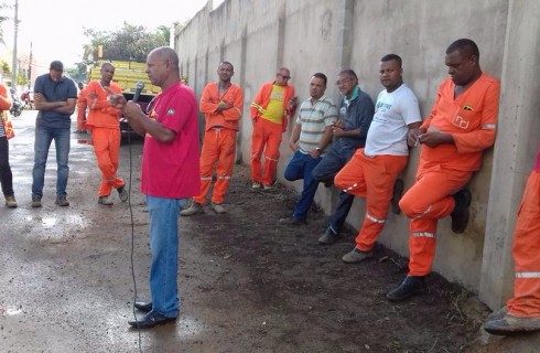 RR Construtora: Trabalhadores (as) paralisam obra da Bahia Gás por atrasos de pagamentos