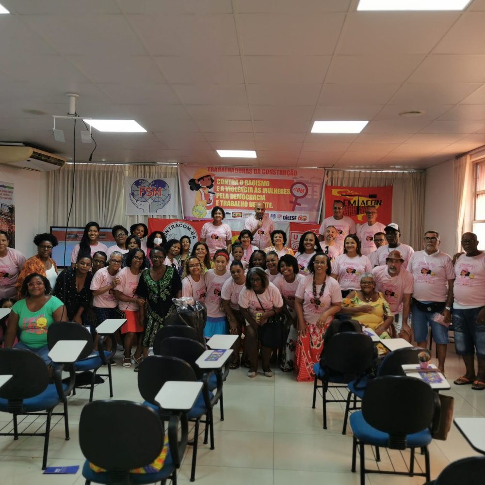 8M Dia Internacional da Mulher: SINTRACOM-BA promove atividade e mulheres e trabalhadoras (fotos)