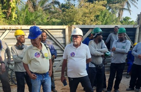 Irregularidades no canteiro de obras do Condomínio Jaguaribe Ocean Sade, empresa JVX