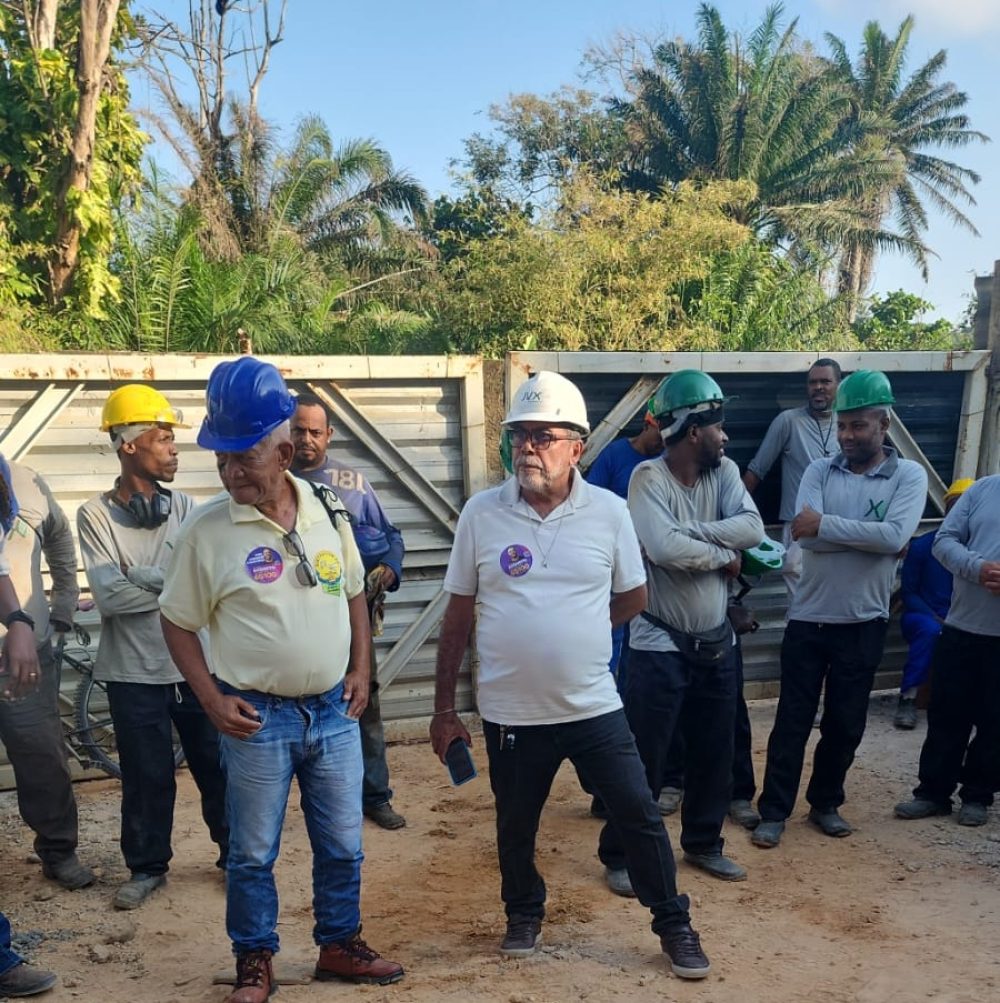 Irregularidades no canteiro de obras do Condomínio Jaguaribe Ocean Sade, empresa JVX