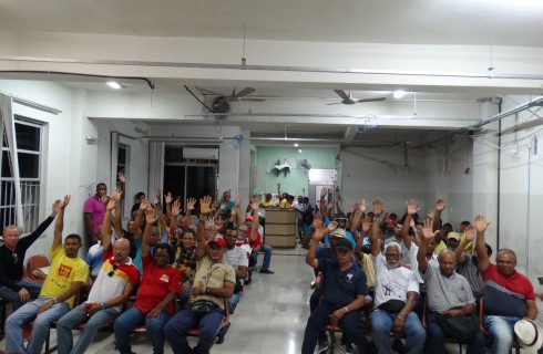 Assembleia no SINTRACOM-BA aprova por unanimidade contribuição sindical