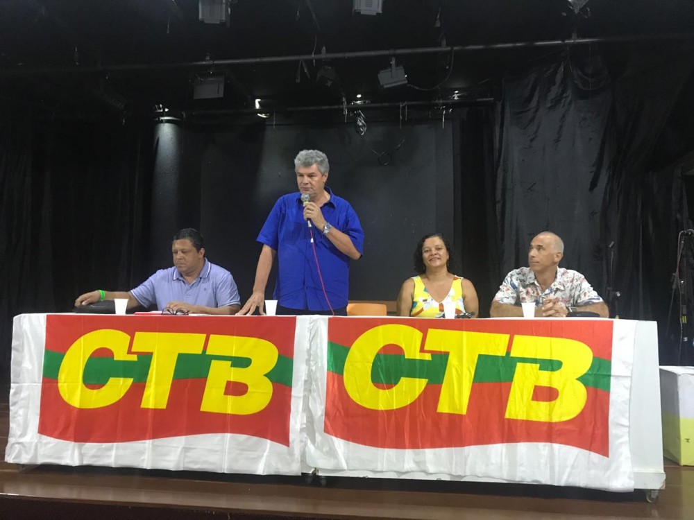 SINTRACOM-BA participou da plenária estadual da CTB Bahia