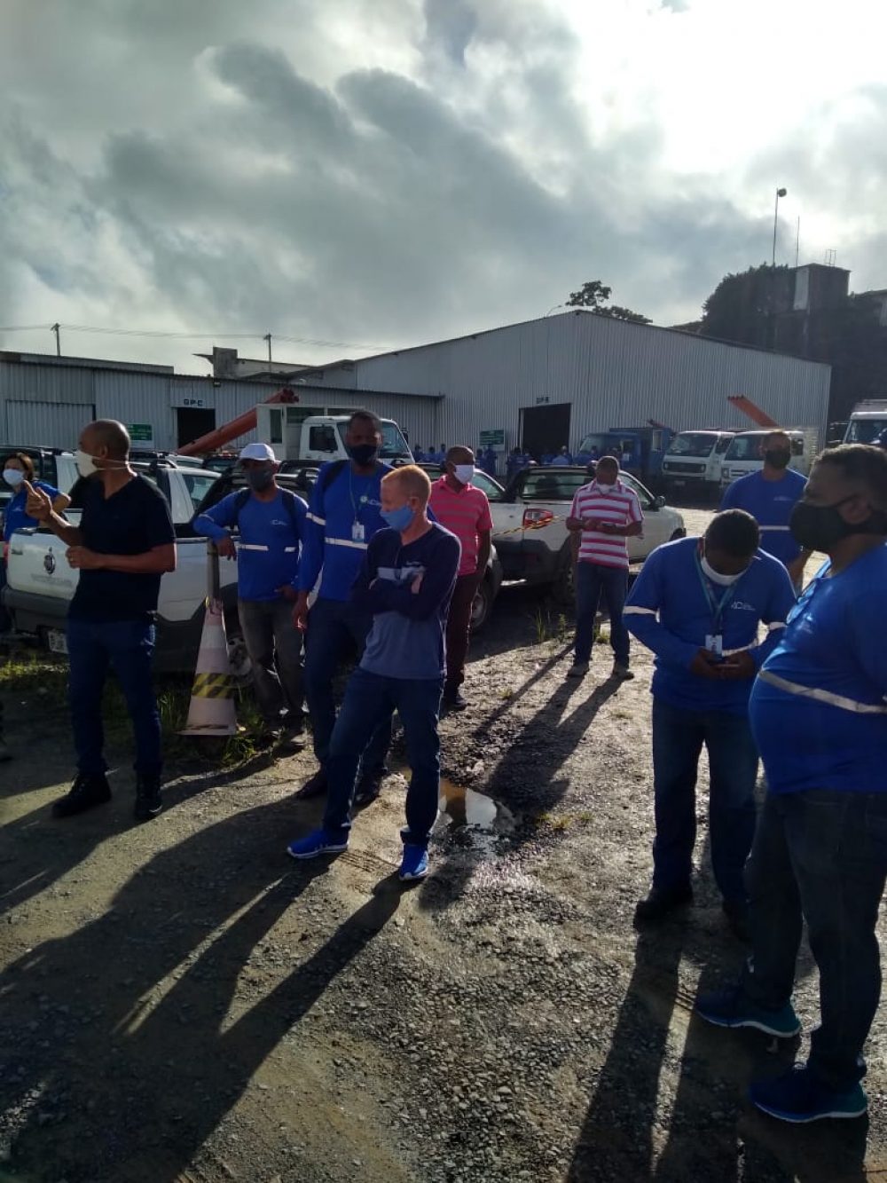 Alves da Cunha (Embasa): Trabalhadores (as) mobilizados