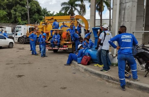 Água Forte / Embasa: trabalhadores (as) paralisaram atividades