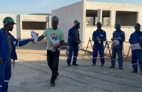 Vídeos e fotos: Diretores visitam canteiros de obras, nos municípios de Ubaíra, Santa Inês, Pilão Arcado, Remanso e Sento Sé