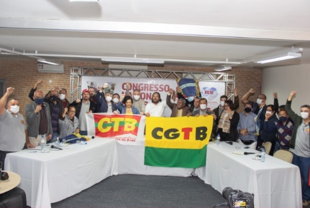 V Congresso aprovou a unificação das centrais CTB e CGTB