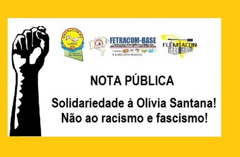 NOTA PÚBLICA: Solidariedade à Olívia Santana