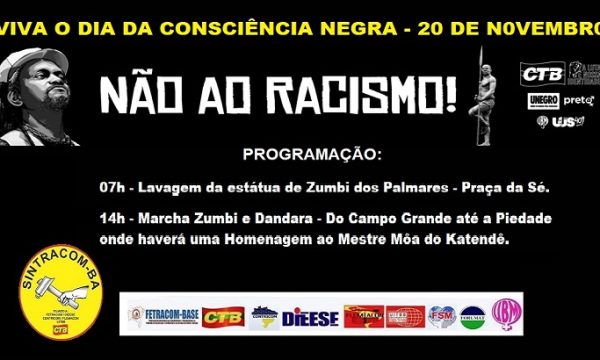 20 de Novembro: Viva o Dia da Consciência Negra!