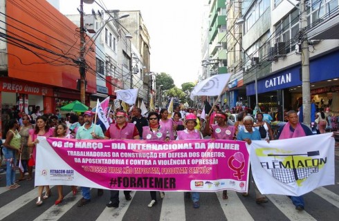 SINTRACOM-BA no Dia Internacional da Mulher