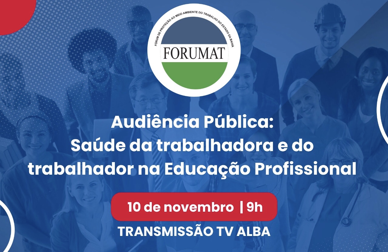 Saúde da Trabalhadora e do Trabalhador na Educação Profissional