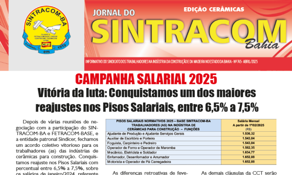 Jornal 745 – Cerâmicas