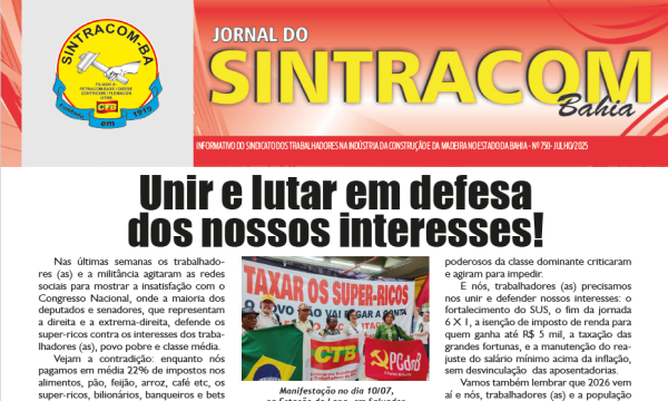 Jornal 750 – Construção