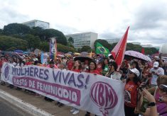 Domingo de luta: o povo foi às ruas para exigir o fim do Feminicídio e gritar sem anistia aos golpistas