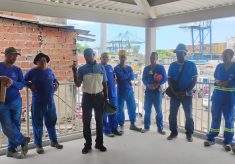 SINTRACOM-BA cobra à Pejota, obra da Feira de São Joaquim, implantação de bandejão e espaço adequado para refeitório