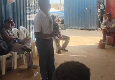 Sem salários e cesta básica, trabalhadores (as) da Vetor paralisaram as atividades, em Curaçá