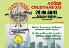 Abril Verde: SINTRACOM-BA reforça a luta por saúde e segurança no trabalho