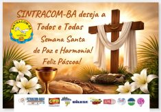 Desejamos uma Semana Santa de Paz, Harmonia e União. Feliz Páscoa!