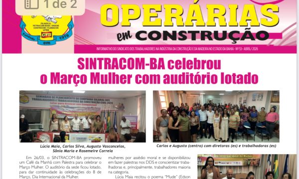 Jornal das Operárias em Construção Nº 53