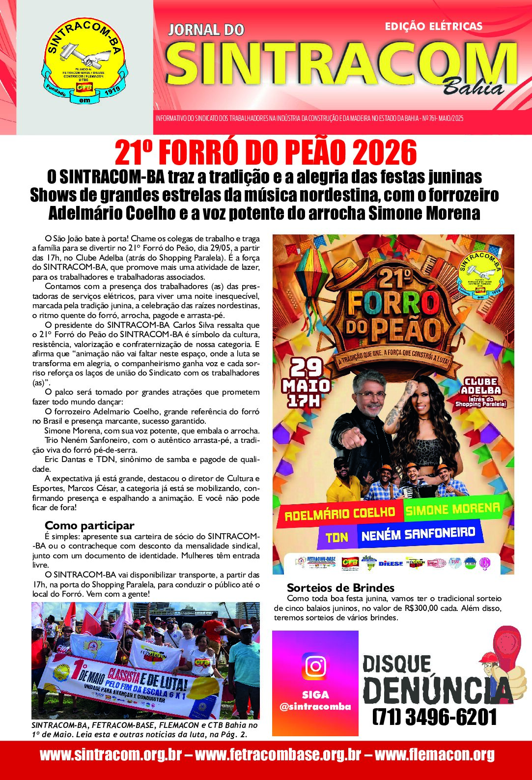 JORNAL 761 – Elétricas