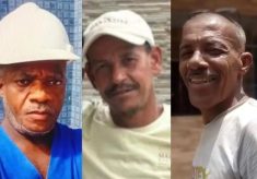 Nota de Pesar pelos três trabalhadores vítimas de acidente de trabalho