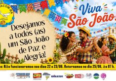 AVISO DE EXPEDIENTE NO SÃO JOÃO