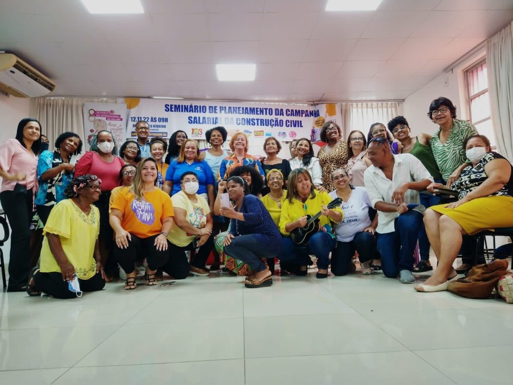 Encontro de Mulheres da Construção Civil debate violência contra as mulheres e mercado de trabalho
