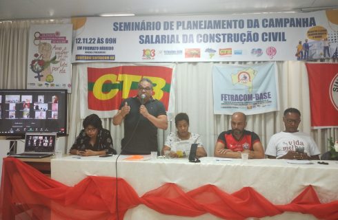 Seminário de Planejamento dá início à Campanha Salarial 2023 dos Trabalhadores (as) da Construção