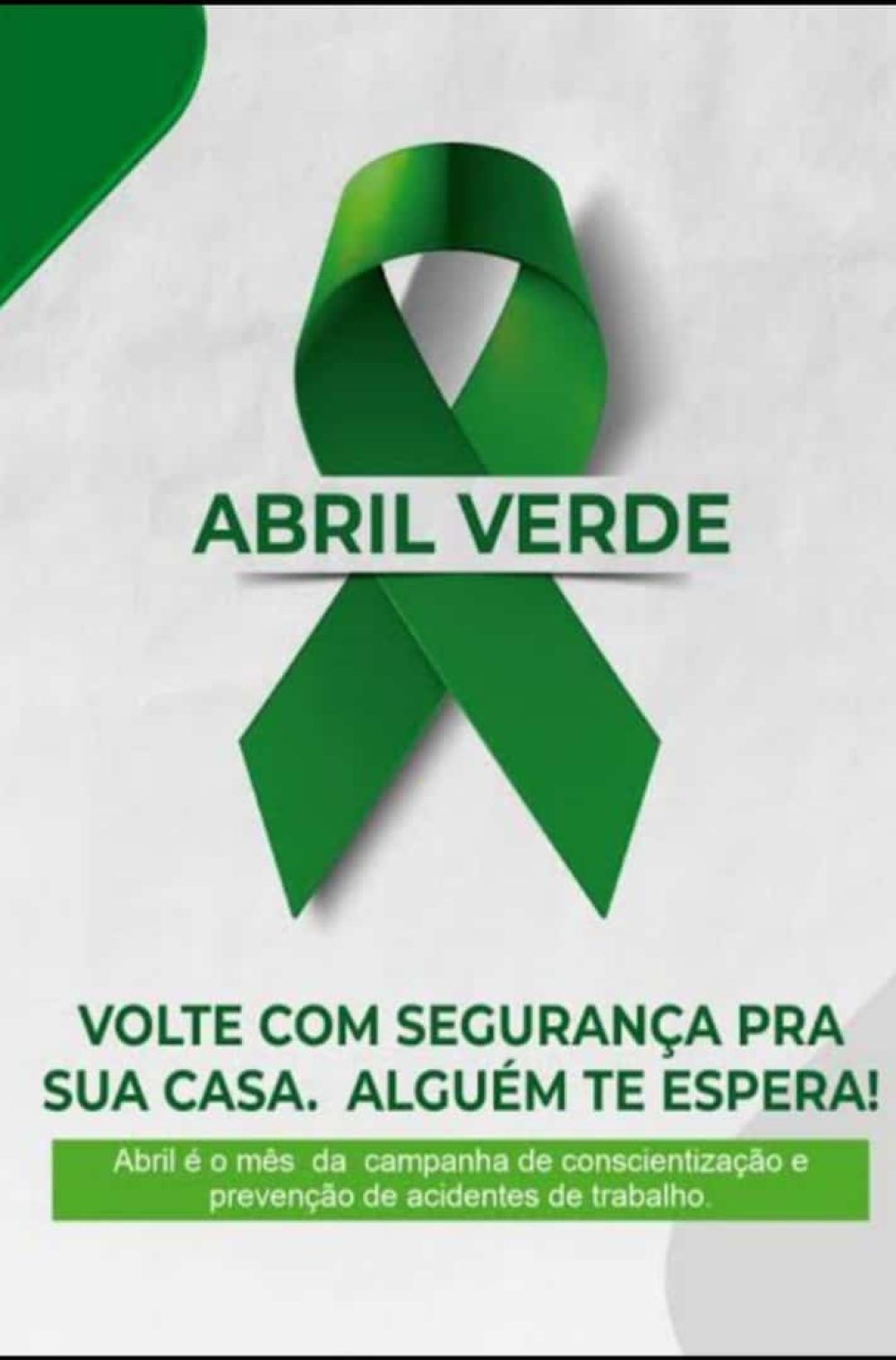 Abril Verde: Conscientização e prevenção de acidentes de trabalho