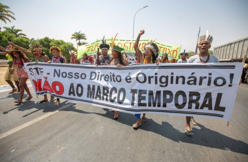 NÃO AO MARCO TEMPORAL: DECLARAÇÃO DA FLEMACON, FETRACOM-BASE E SINTRACOM-BA