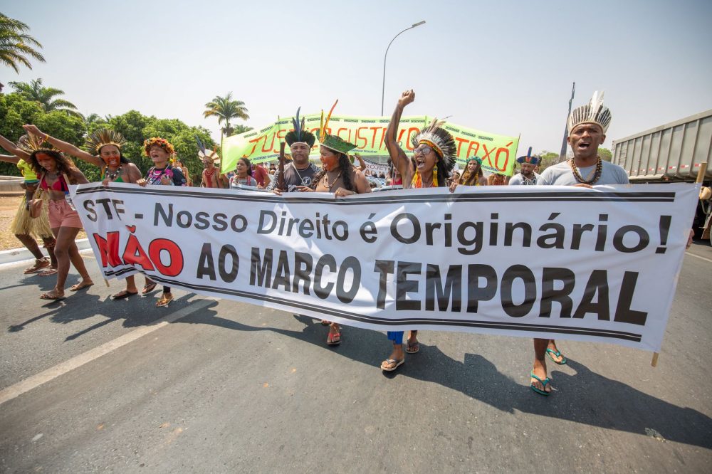 NÃO AO MARCO TEMPORAL: DECLARAÇÃO DA FLEMACON, FETRACOM-BASE E SINTRACOM-BA