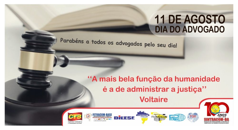Dia do Advogado – 11 de Agosto