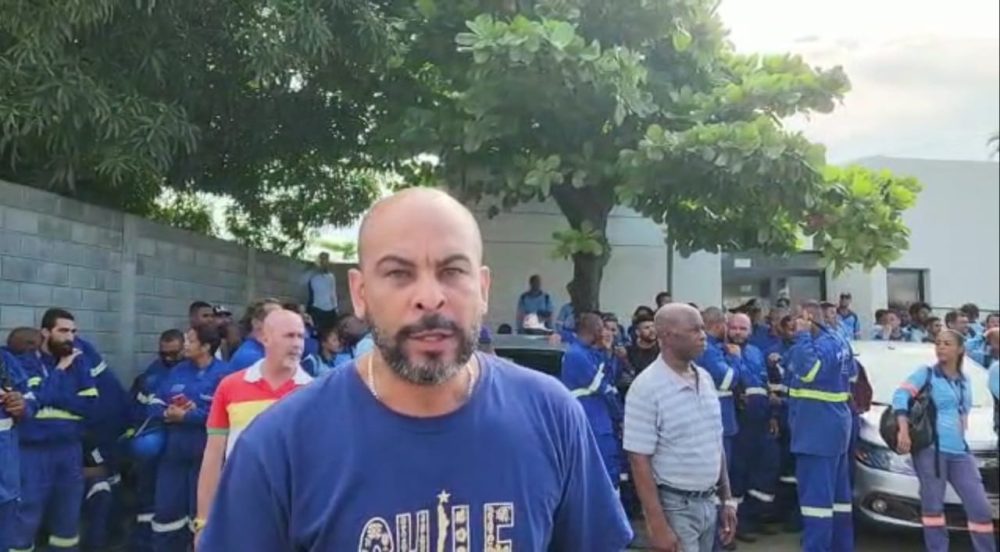 Trabalhadores (as) da Floripark / Coelba paralisaram atividades por atraso dos salários, cesta básica e férias vencidas