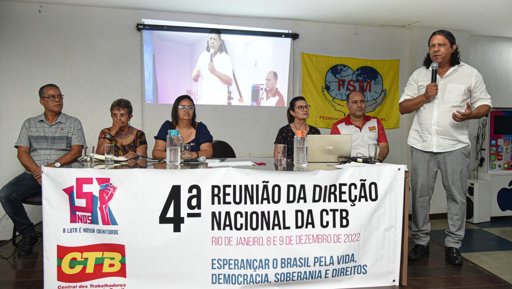 CTB: 15 anos de lutas em defesa da classe trabalhadora!