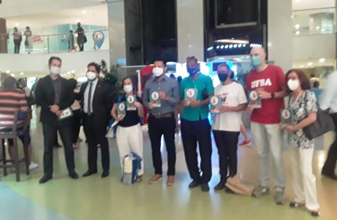 Sintracom-BA participa de lançamento de campanha de prevenção aos acidentes de trabalho