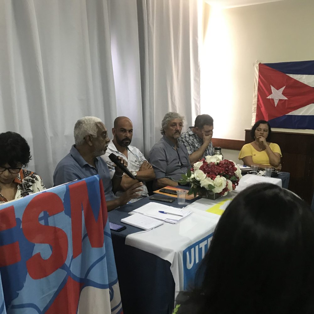 Sintracom participa de reunião da Flemacon com lideranças da América Latina e Caribe