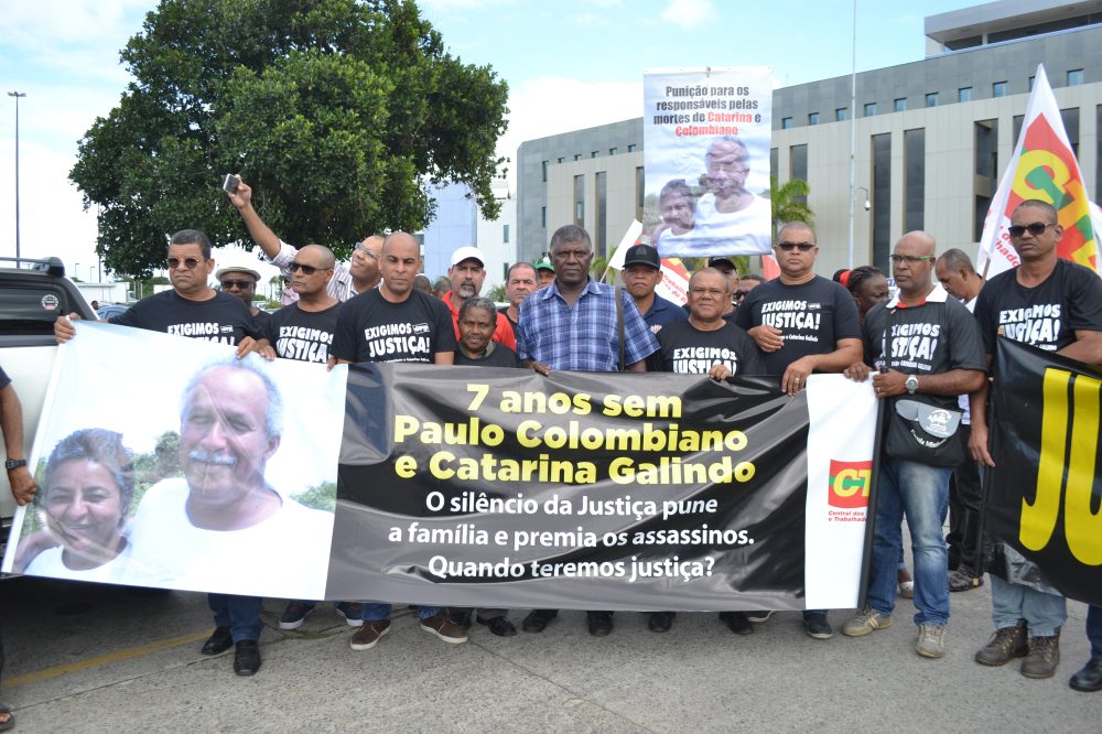 Ato lembra 7 anos da morte de Colombiano e Catarina