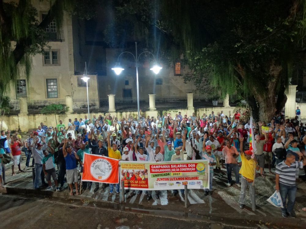 Trabalhadores (as) da Construção: Assembleia decide Estado de Greve