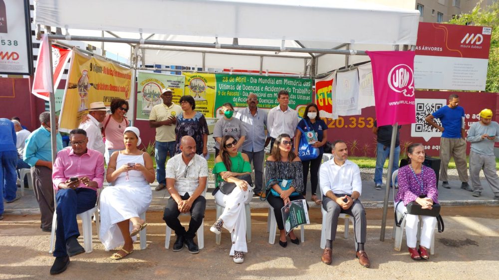 28 de abril: Dia Mundial em Memória das Vítimas de Acidentes de Trabalho. Veja como foi a atividade (fotos)