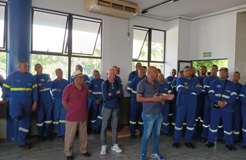 Trabalhadores (as) da Floripark / Coelba paralisaram as atividades