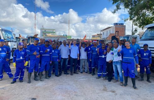 SINTRACOM-BA participou de DDS no Consorcio CSB Hydrosistem / Embasa