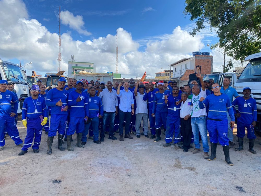 SINTRACOM-BA participou de DDS no Consorcio CSB Hydrosistem / Embasa