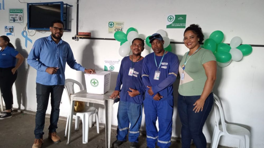 Metro / Embasa: Eleição da CIPA