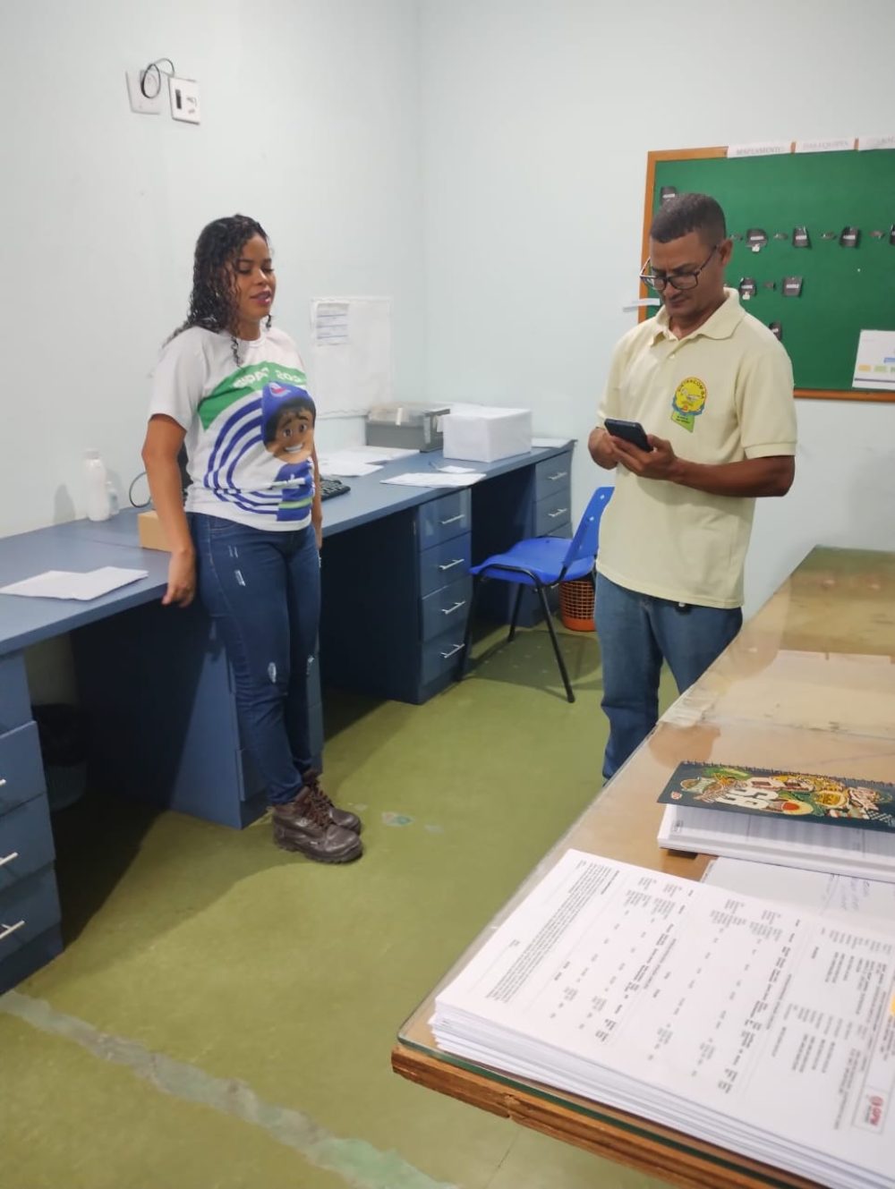 SINTRACOM-BA acompanhou a CIPA, na Sipel / Coelba, em Senhor do Bonfim